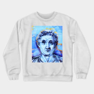 Anicius Manlius Severinus Boethius Portrait | Boethius Artwork | Anicius Manlius Severinus Boethius Painting 14 Crewneck Sweatshirt